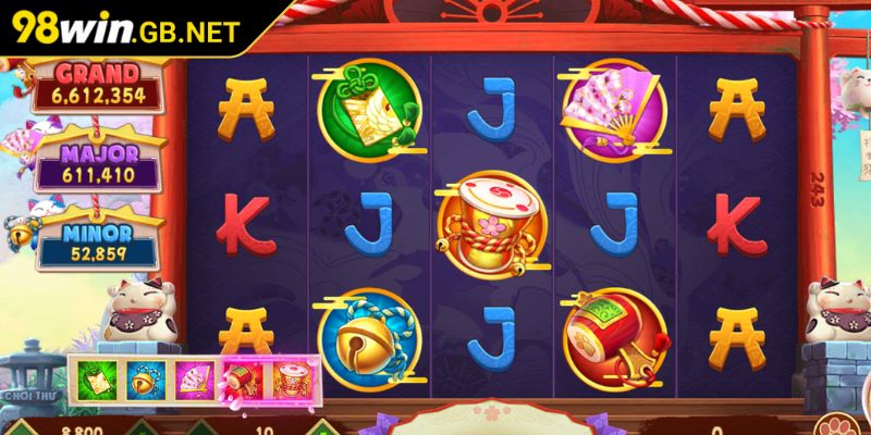 Sảnh TP 98win – Điểm đến lý tưởng cho tín đồ mê slot game 3 Mèo Phú Quý săn Jackpot khủng